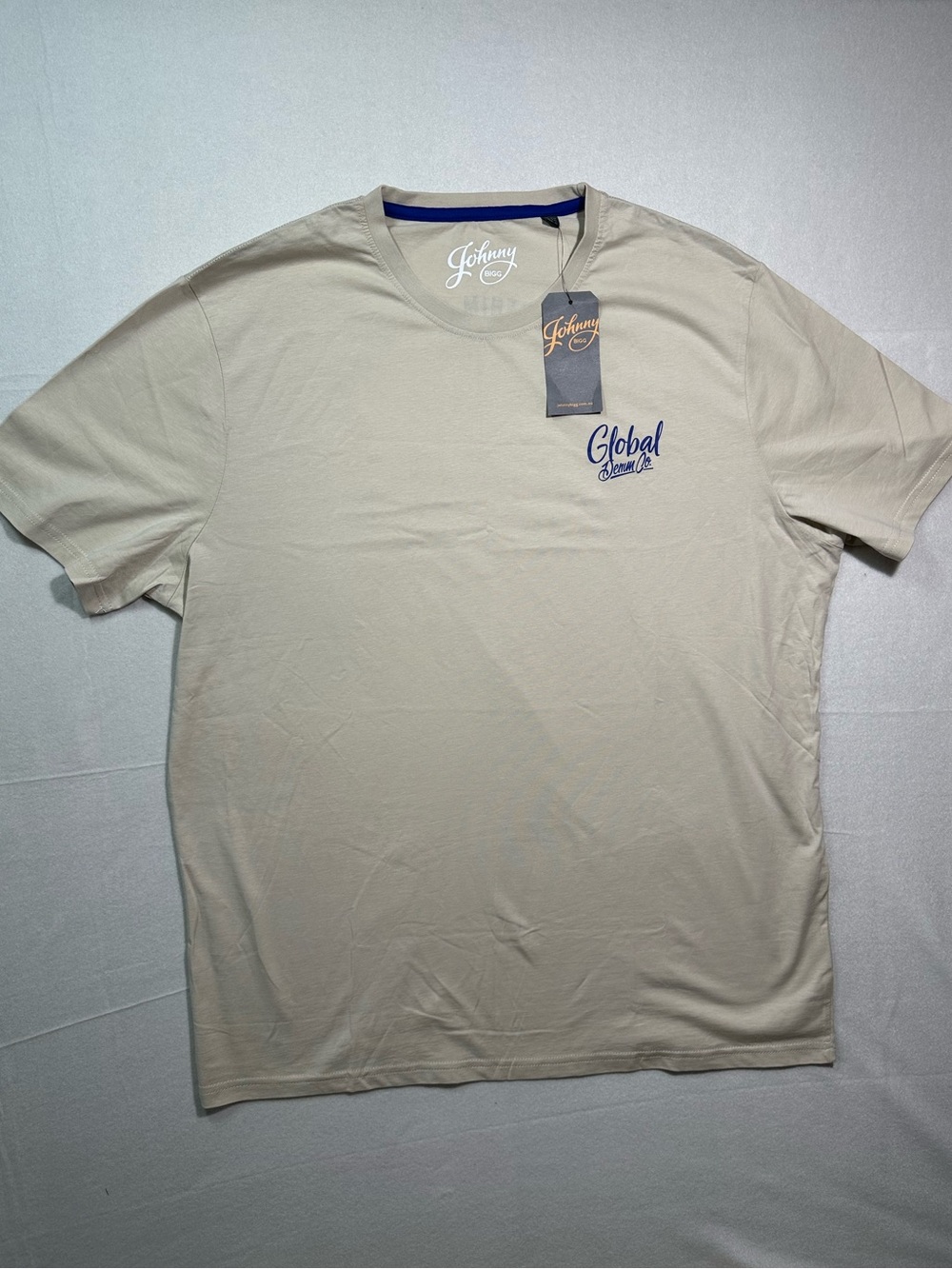 NWT Johnny Bigg Global Denim Co Graphic Tee Men’s XL